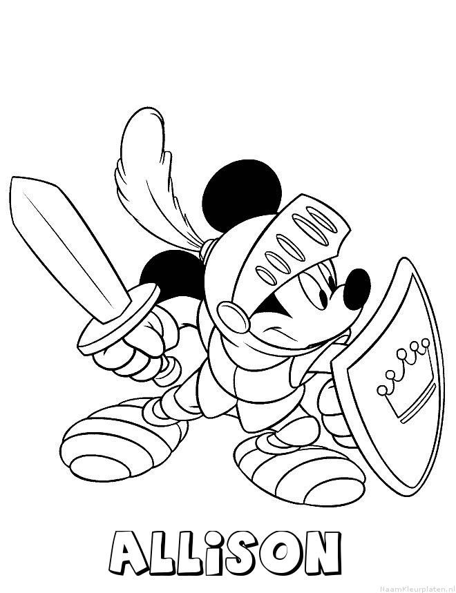 Allison disney mickey mouse