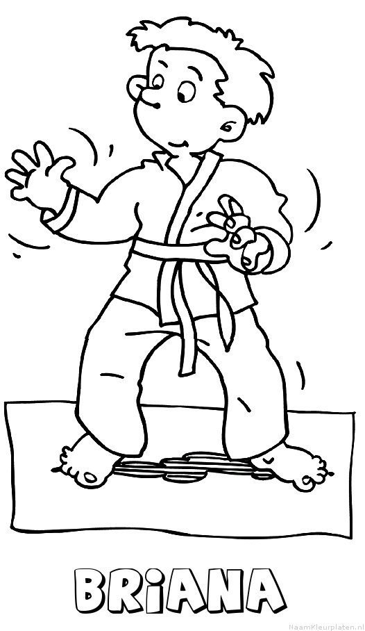 Briana judo