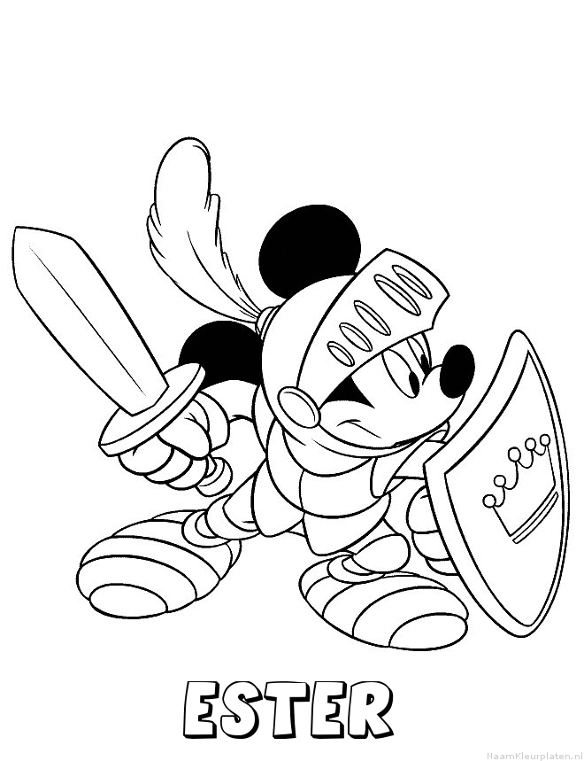 Ester disney mickey mouse