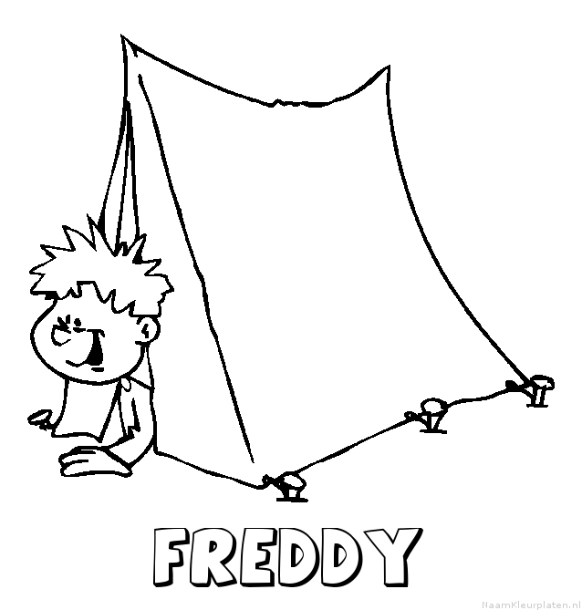 Freddy kamperen