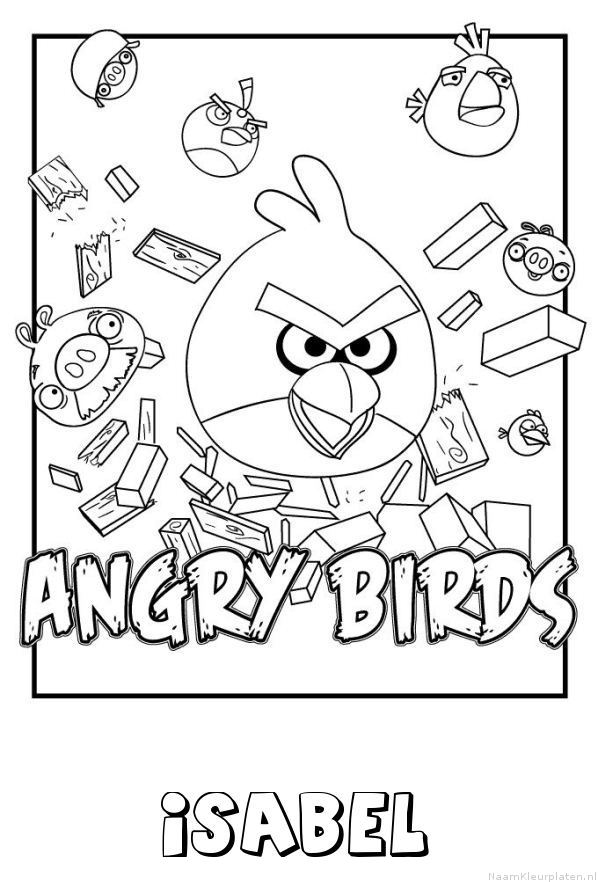 Isabel angry birds