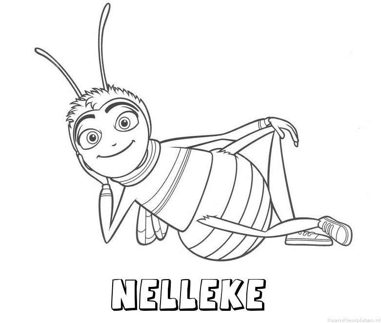 Nelleke bee movie kleurplaat