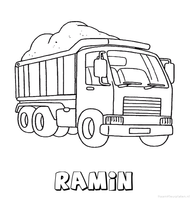 Ramin vrachtwagen