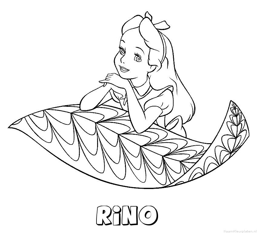 Rino alice in wonderland