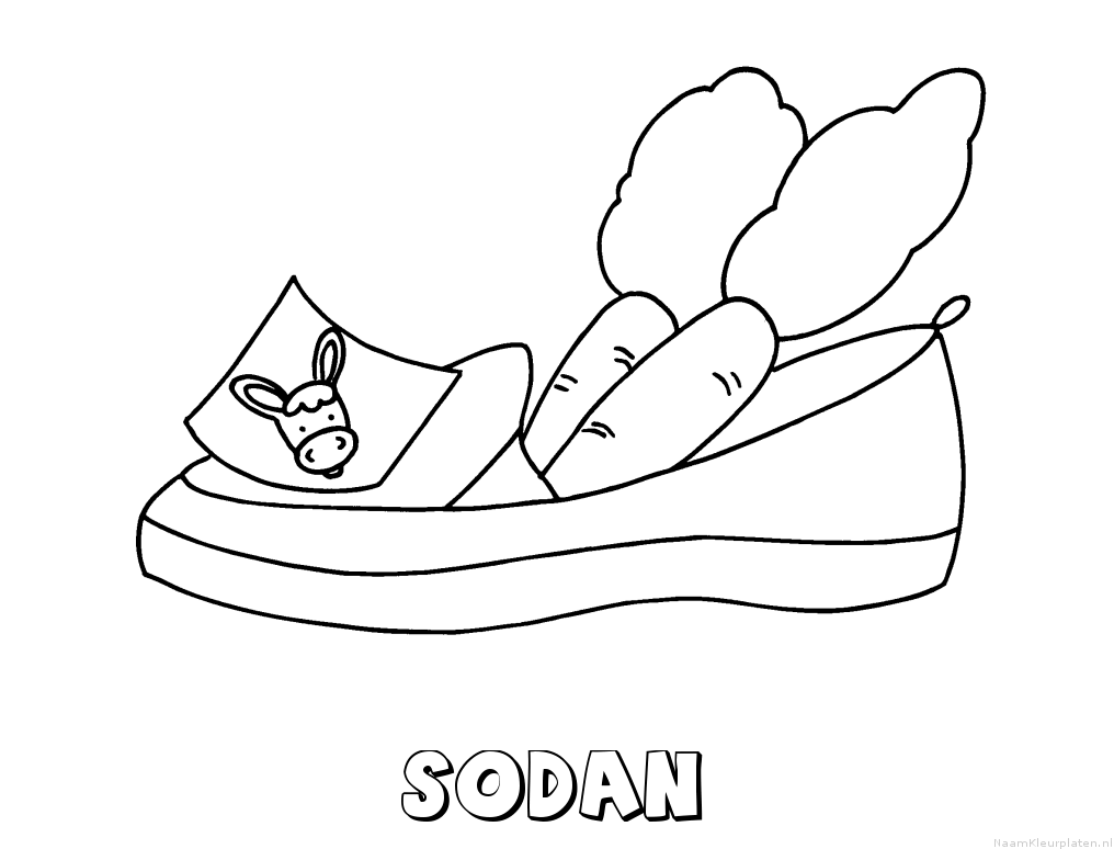 Sodan schoen zetten