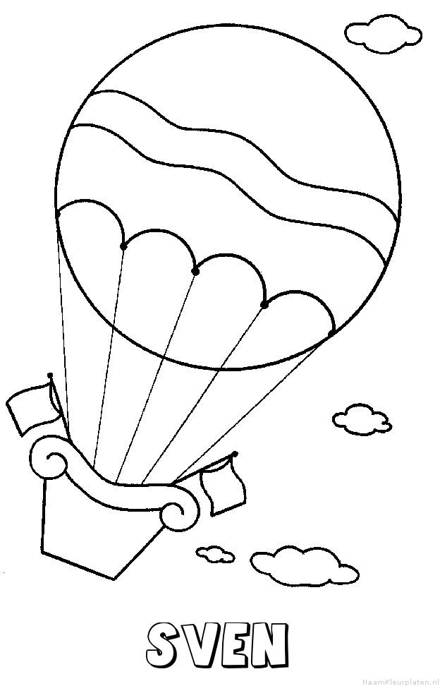 Sven luchtballon