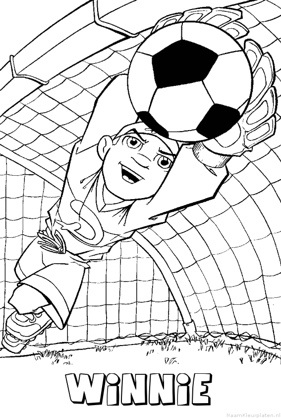 Winnie voetbal keeper