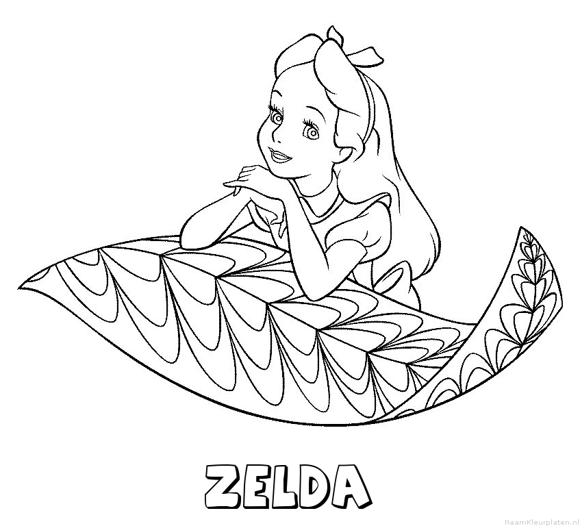 Zelda alice in wonderland